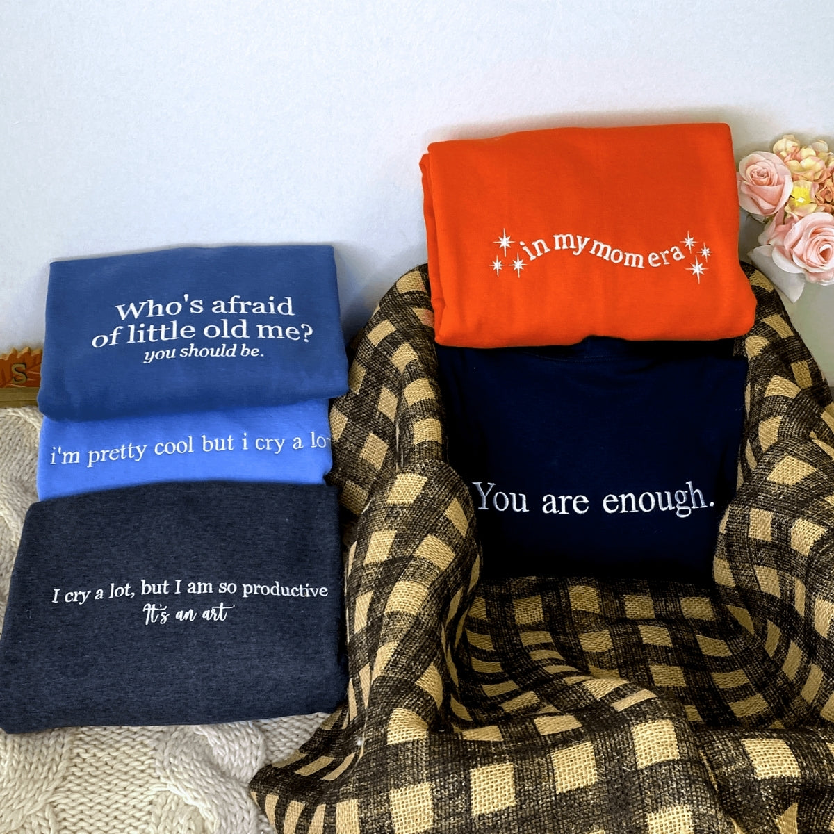 Custom Embroidered Sweatshirt, Make Your Own Hoodie for Women Men - Image 2