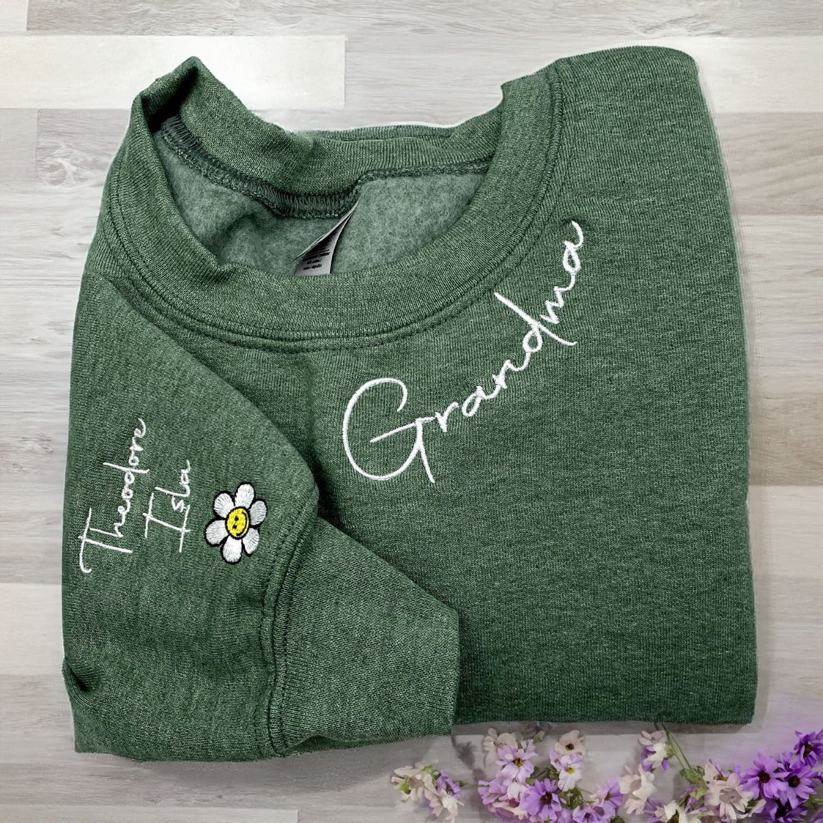 Custom Embroidered Sweatshirt, Make Your Own Hoodie for Women Men - Image 9