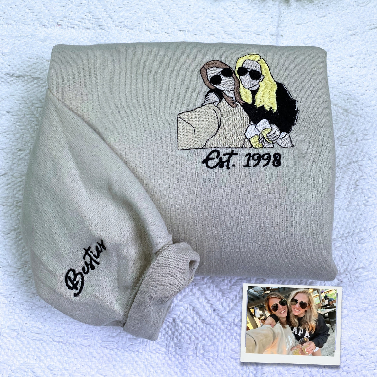 Custom Embroidered Sweatshirt, Make Your Own Hoodie for Women Men - Image 11