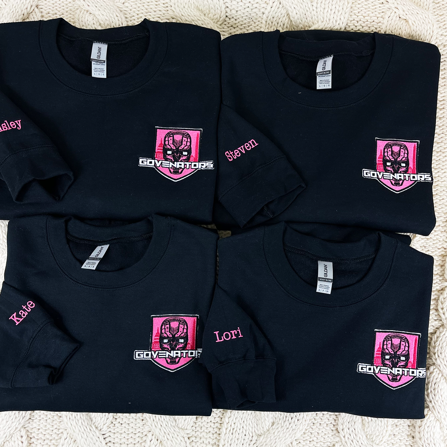 Custom Embroidered Logo Company Sweatshirt - Image 10